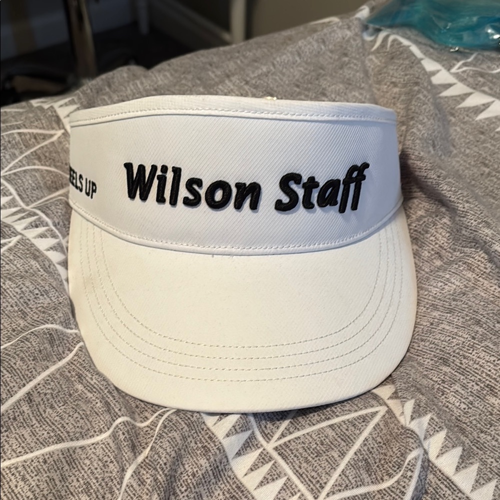 COPY - Wilson Staff White Visor